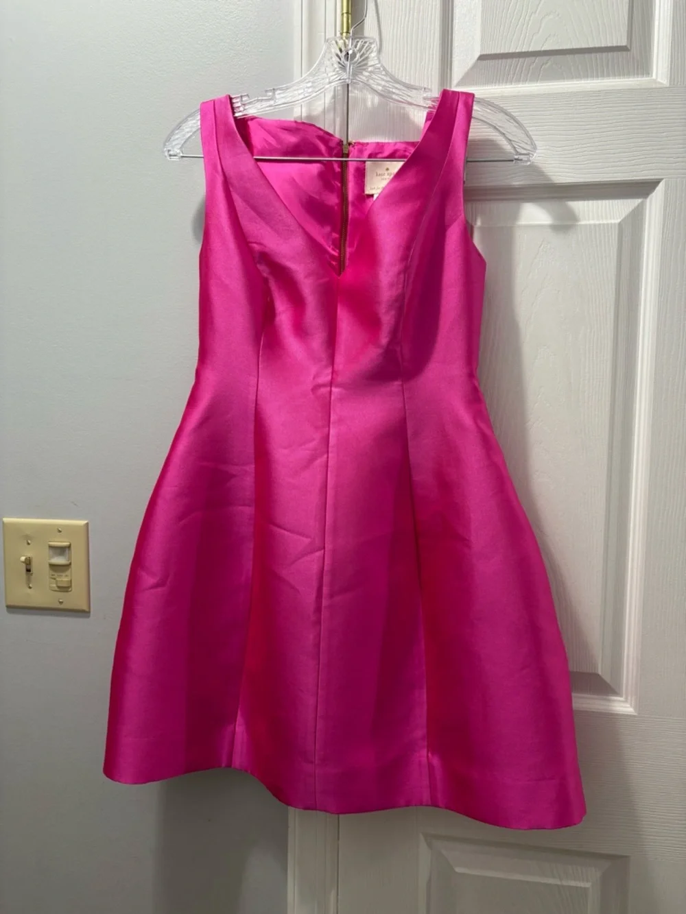 Kate Spade hot pink cupcake dress size 0